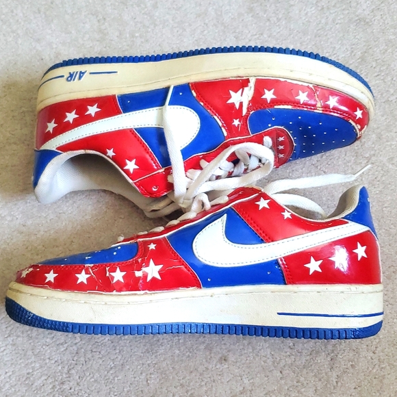 Vintage Nike Air Force 1 1982 Globetrotters - Picture 4 of 7